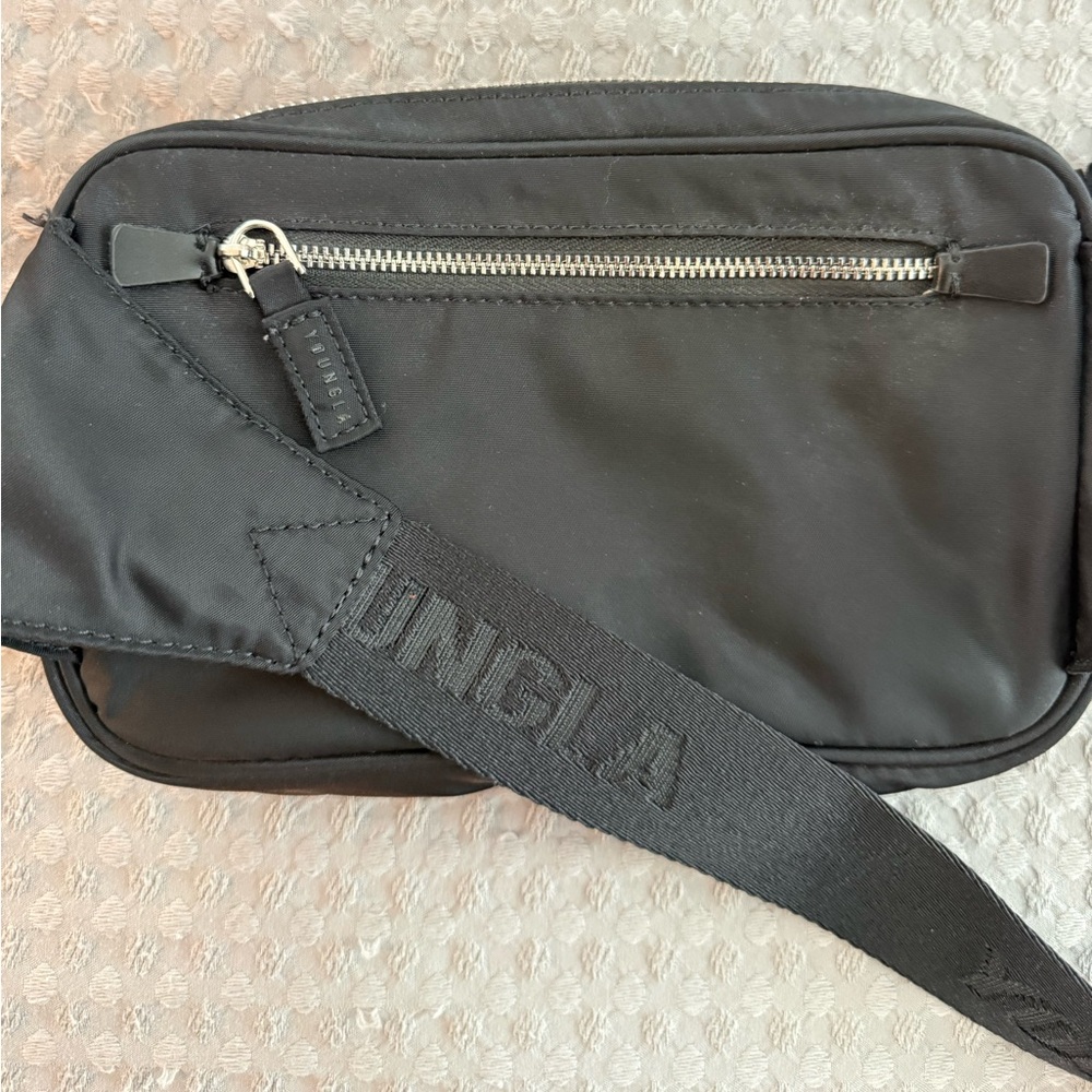 YoungLA Black Nylon Fanny Pack - Picture 8 of 14